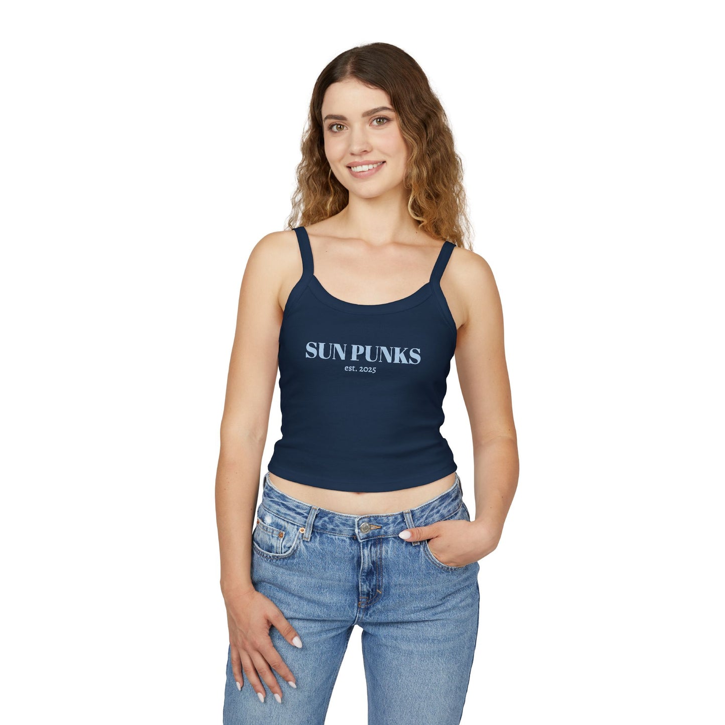 Sun Punks Women Spaghetti Strap Tank Top