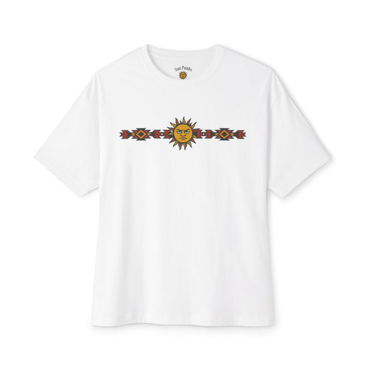 Sun Punks Oversized Boxy Tee - Boho Graphic Tee