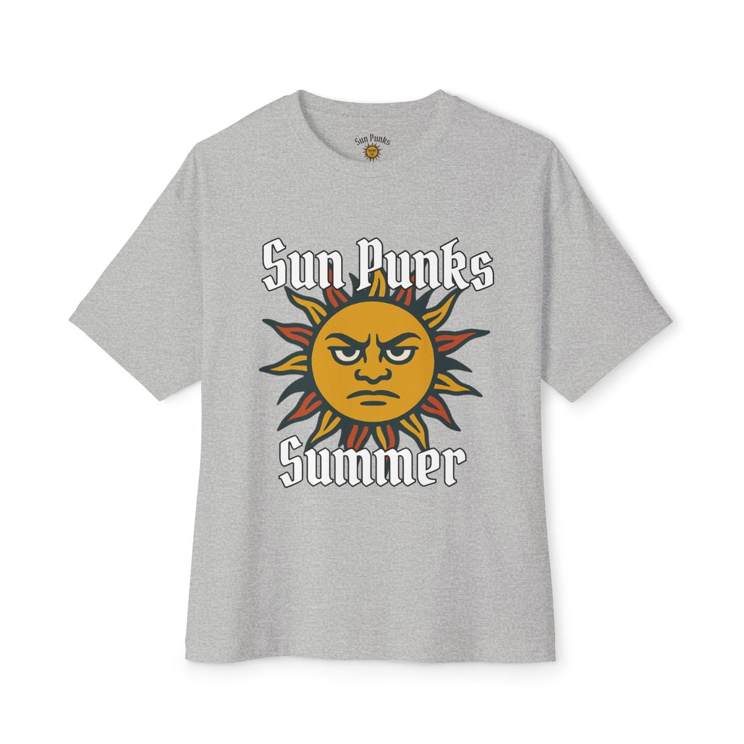 Sun Punk Summer - Unisex Oversized Boxy Tee