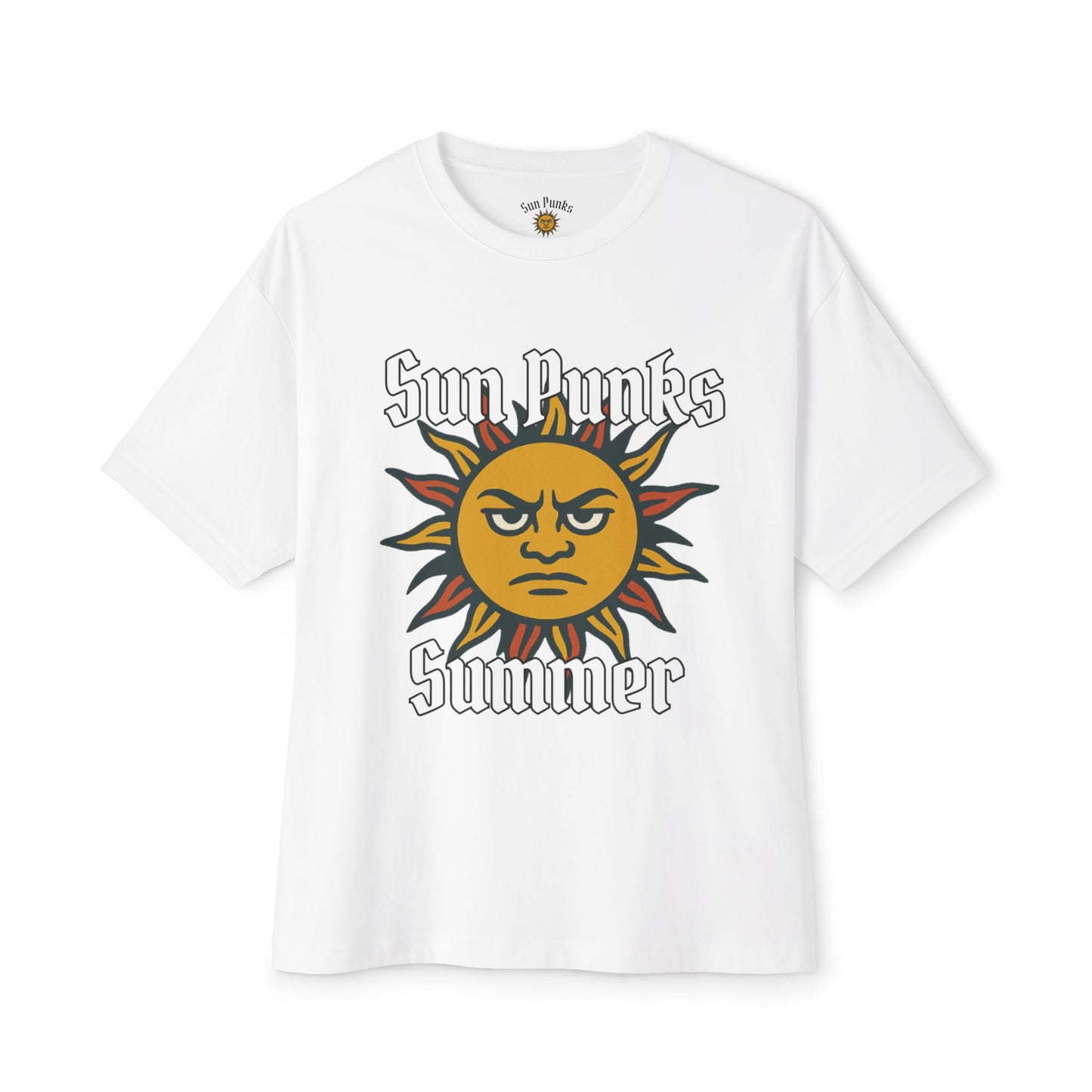Sun Punk Summer - Unisex Oversized Boxy Tee