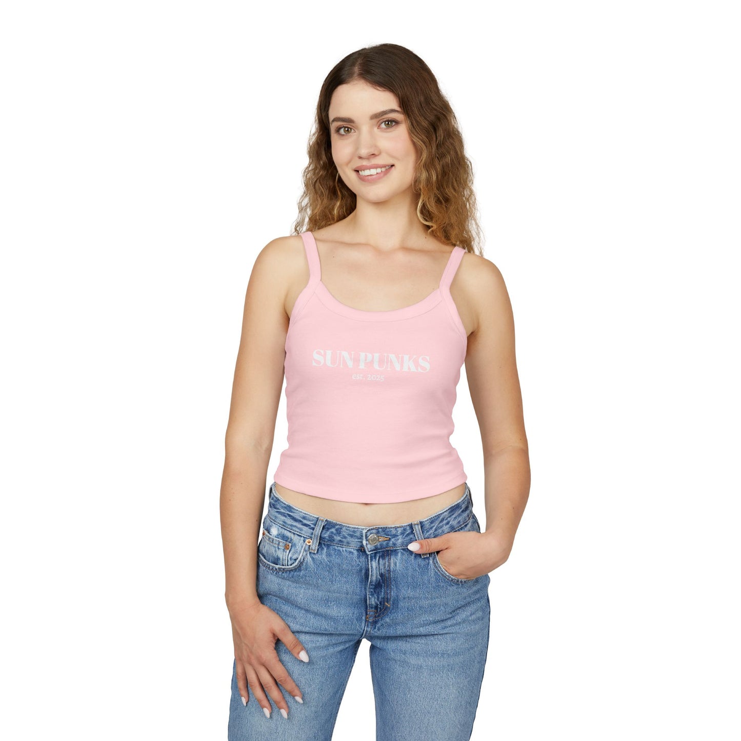 Sun Punks Women Spaghetti Strap Tank Top