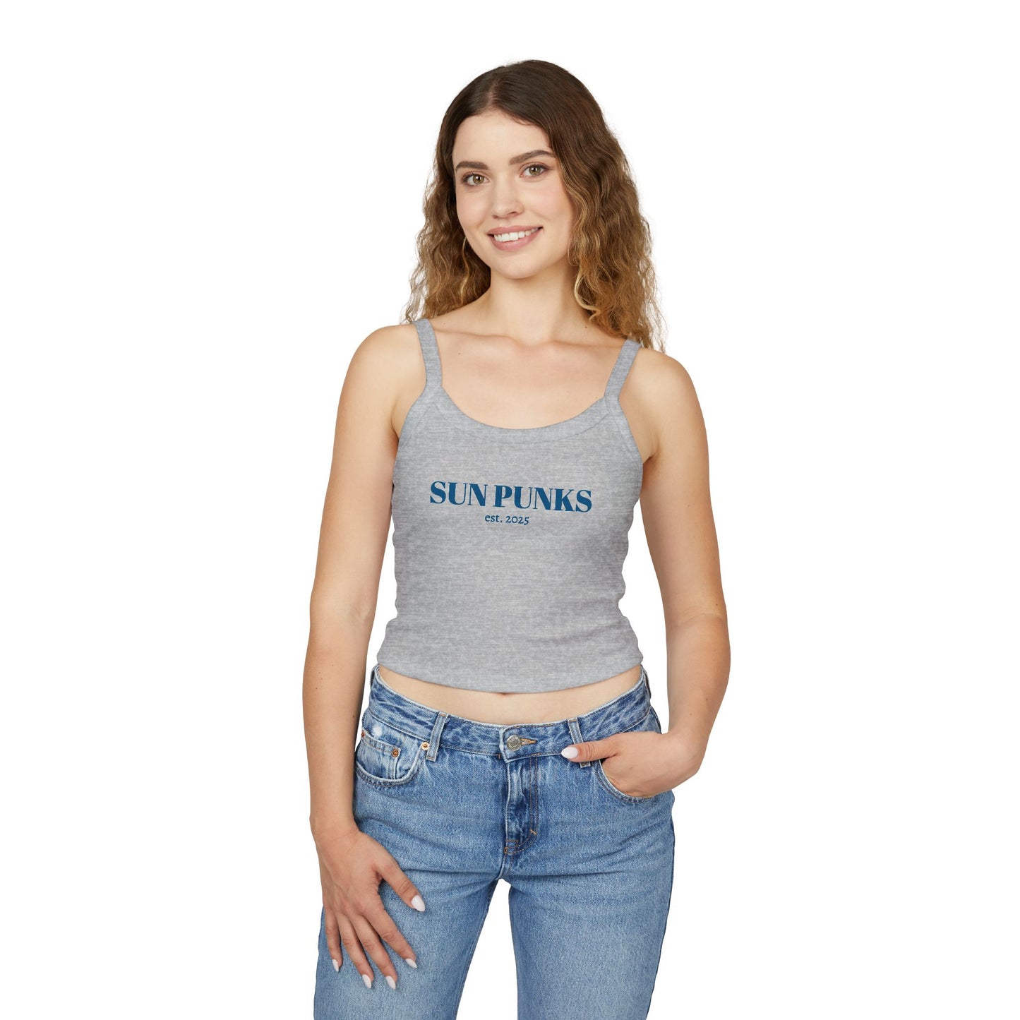 Sun Punks Women Spaghetti Strap Tank Top