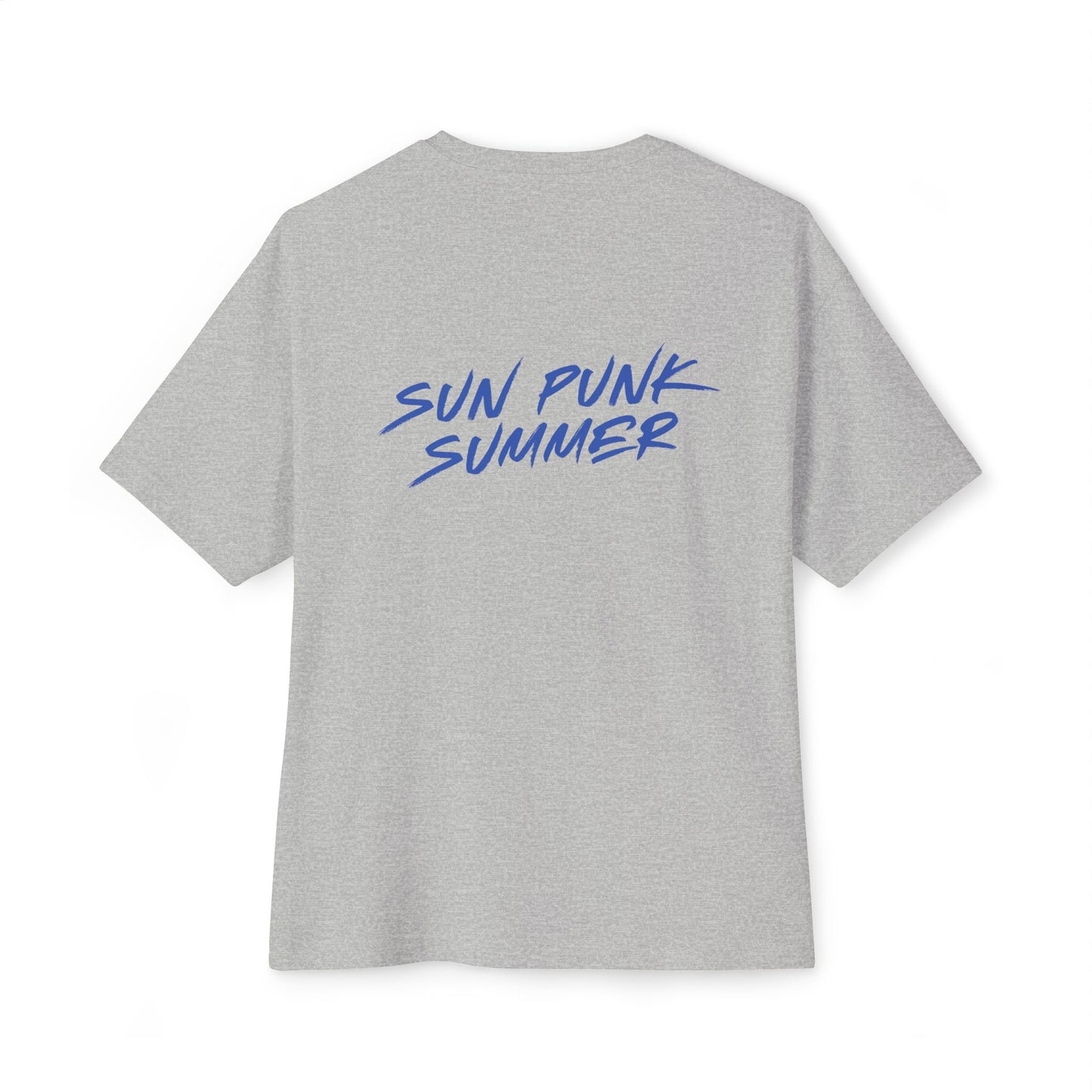 Unisex Oversized Boxy Tee - Sun Punks Summer Graphic T-Shirt