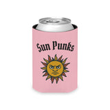 Sun Punks Simple Koozie - Pink