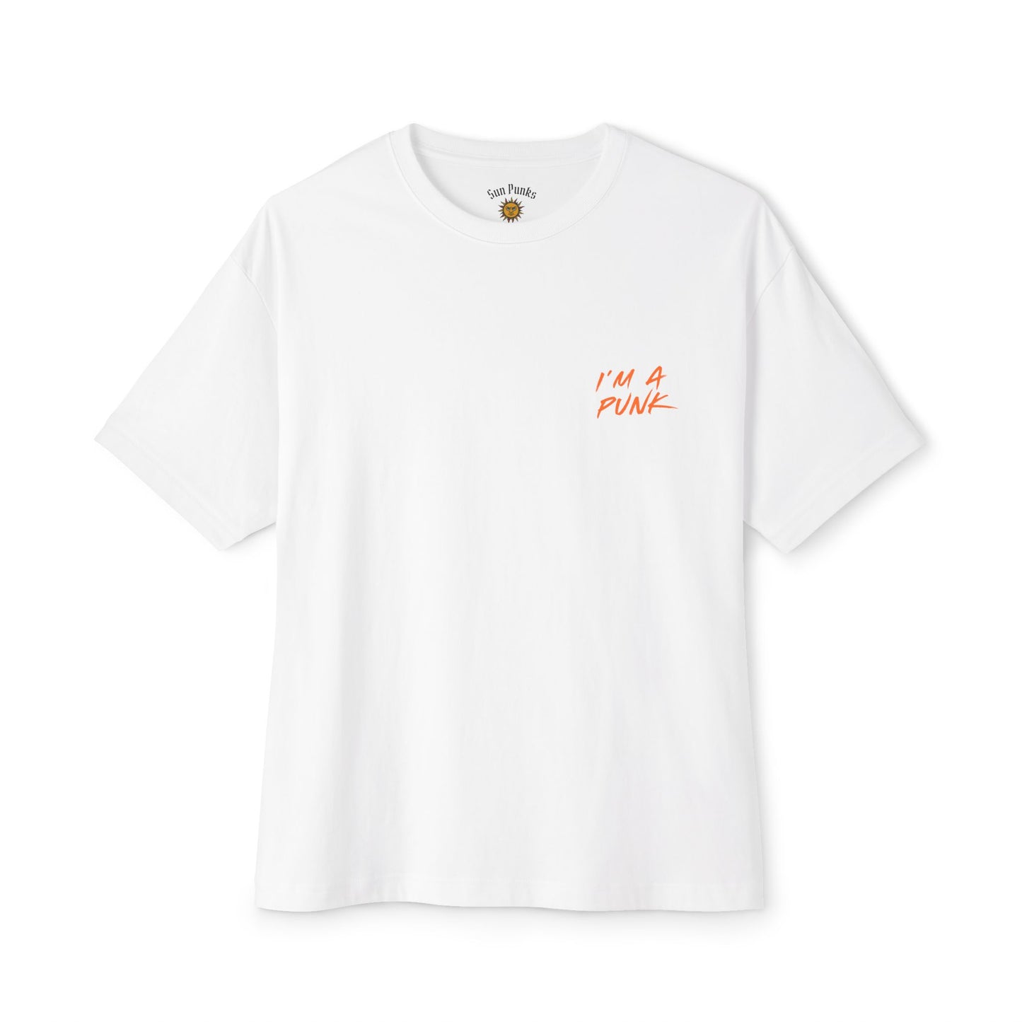 Unisex Oversized Boxy Tee - Sun Punks Summer Graphic T-Shirt