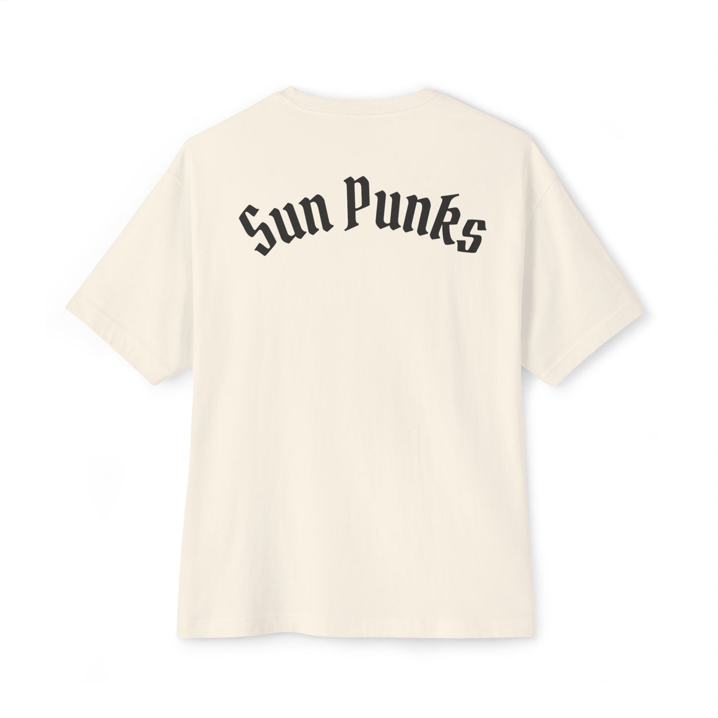 Sun Punks Oversized Boxy Tee - Boho Graphic Tee