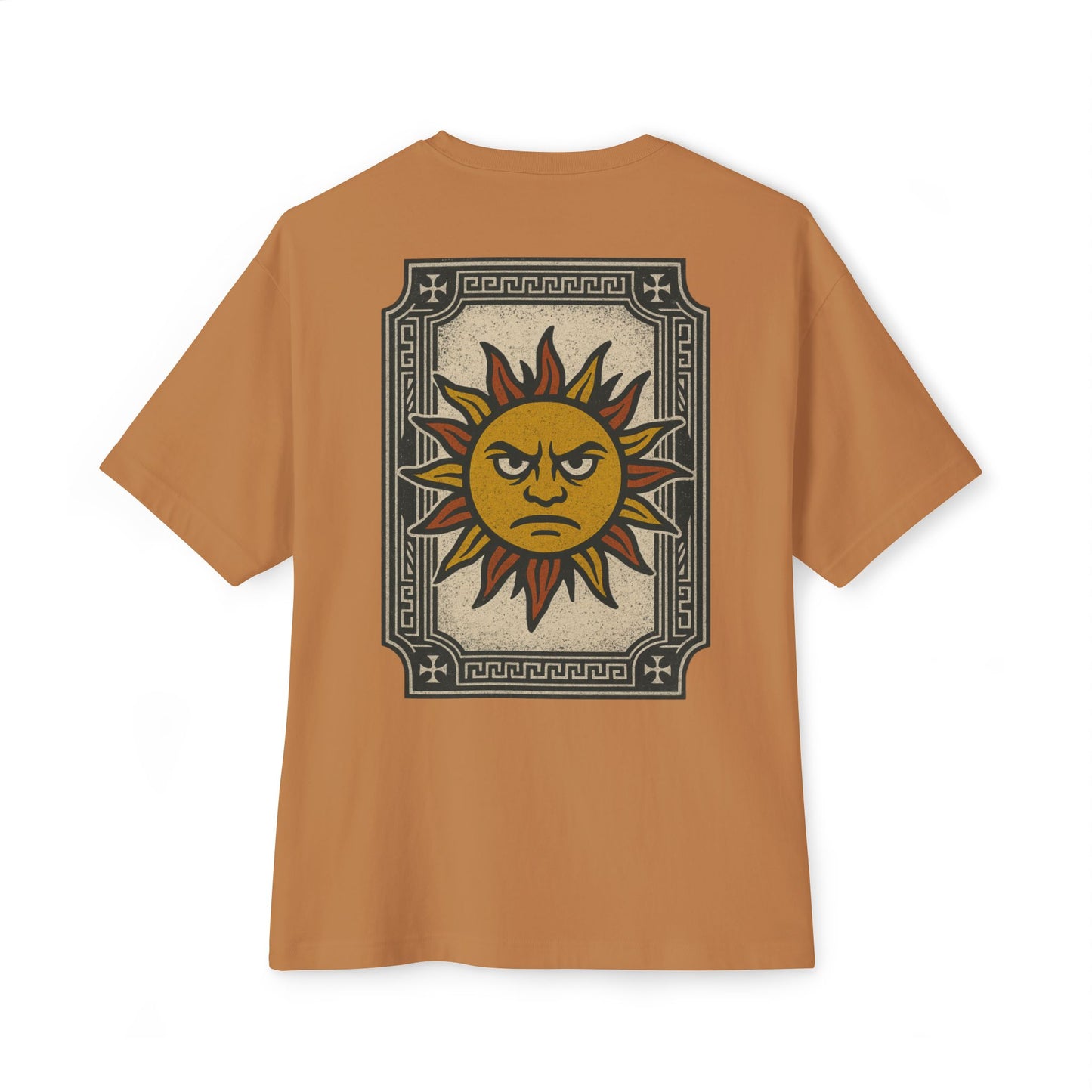 Unisex Oversized Boxy Tee - Sun Punks Graphic T-Shirt