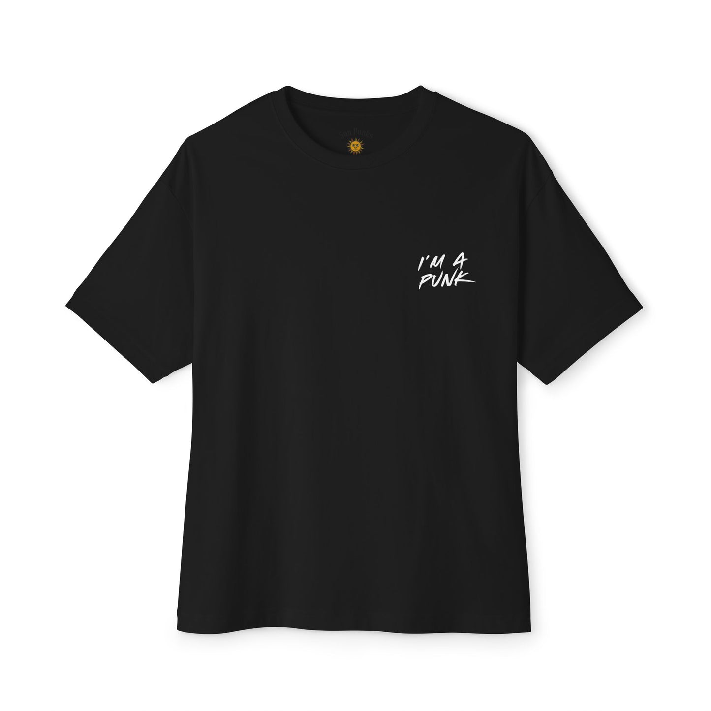 Unisex Oversized Boxy Tee - Sun Punks Summer Graphic T-Shirt