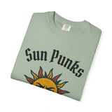 Sun Punks Unisex Oversized Boxy Tee - Relaxed Fit Graphic T-Shirt