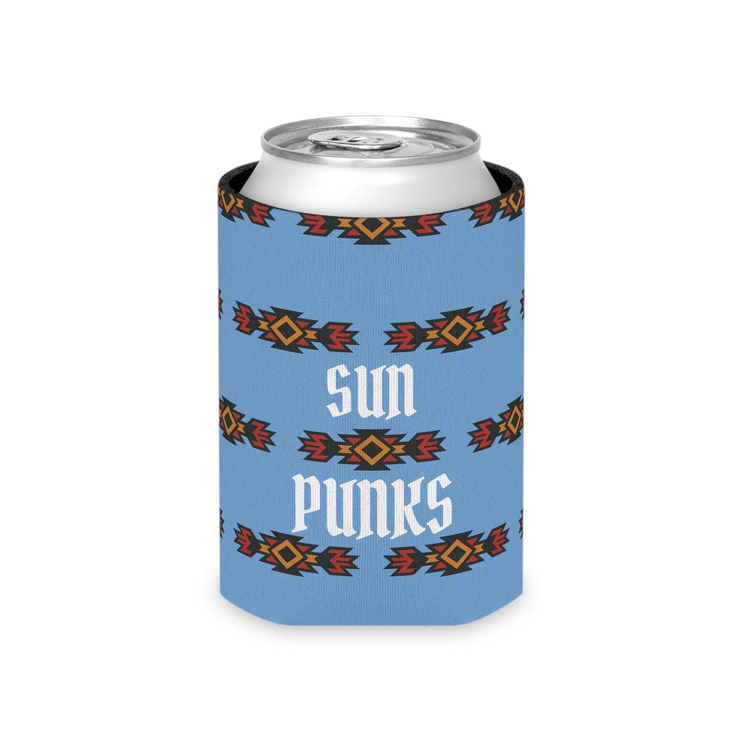Sun Punk Tribal Koozie (blue)