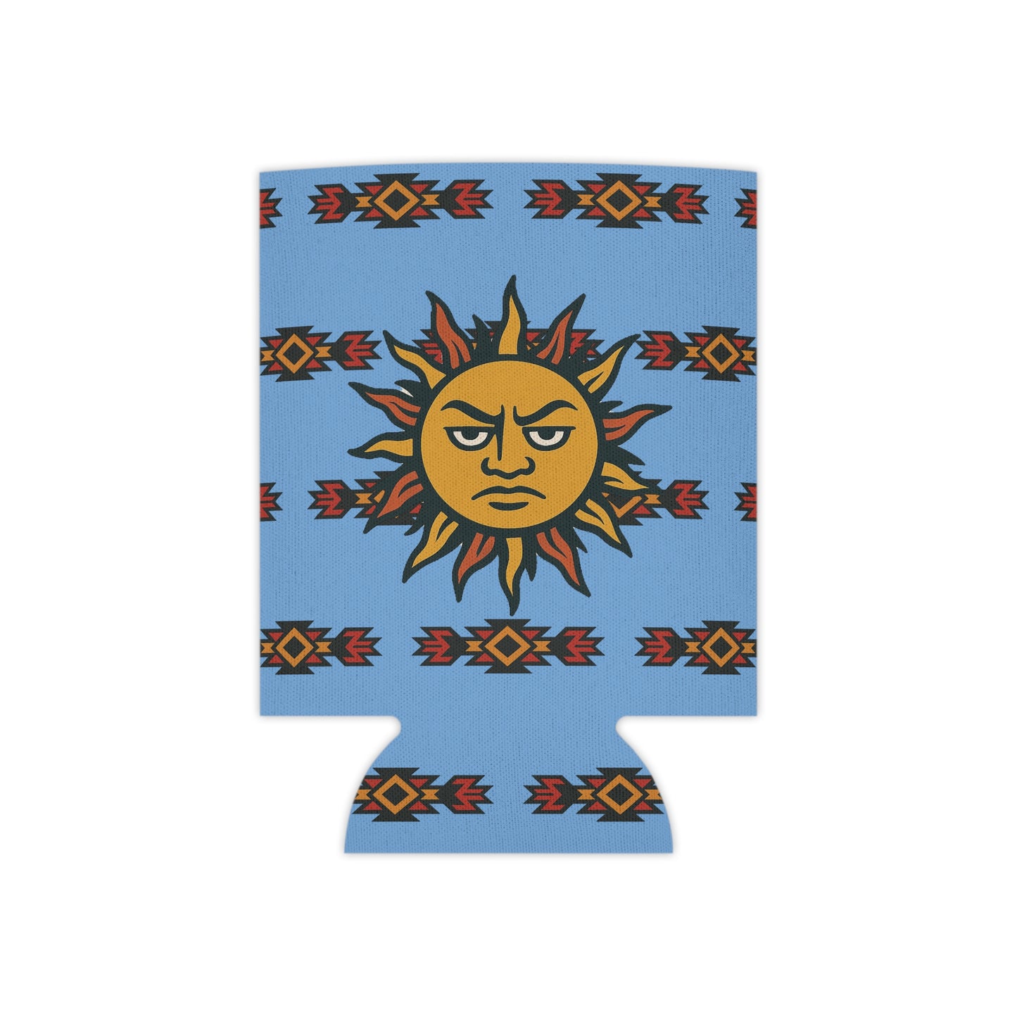 Sun Punk Tribal Koozie (blue)
