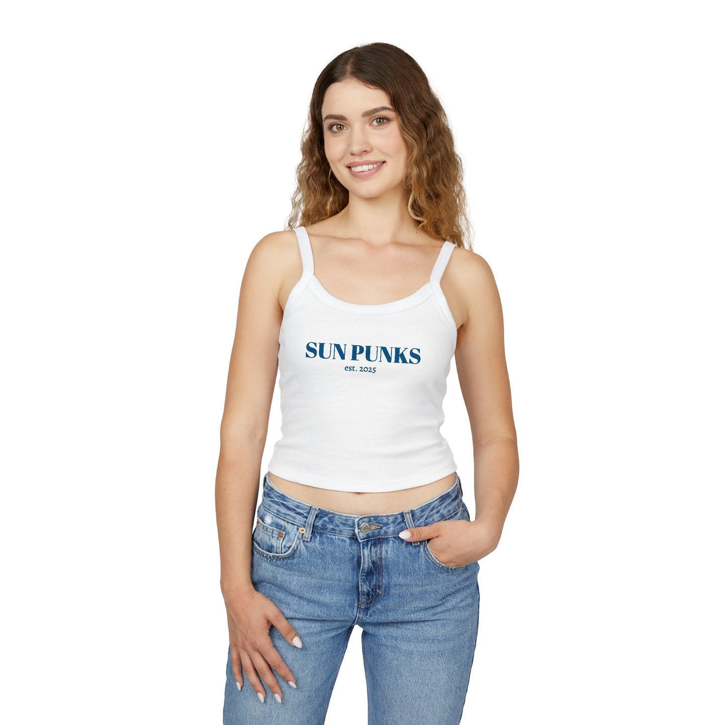 Sun Punks Women Spaghetti Strap Tank Top