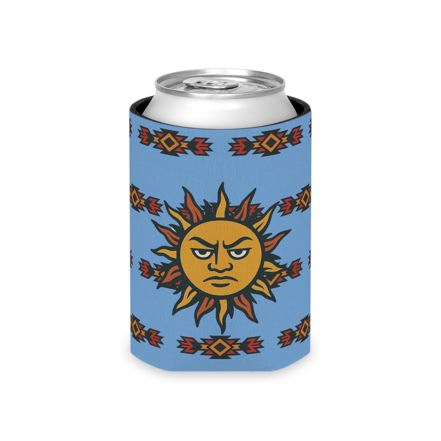 Sun Punk Tribal Koozie (blue)