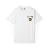 Unisex Oversized Boxy Tee - Sun Punks Surfer Skeleton Graphic T-Shirt