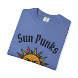 Sun Punks Unisex Oversized Boxy Tee - Relaxed Fit Graphic T-Shirt