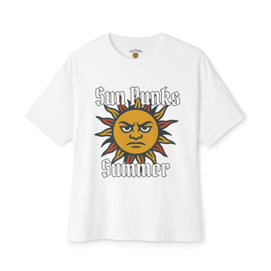 Sun Punk Summer - Unisex Oversized Boxy Tee