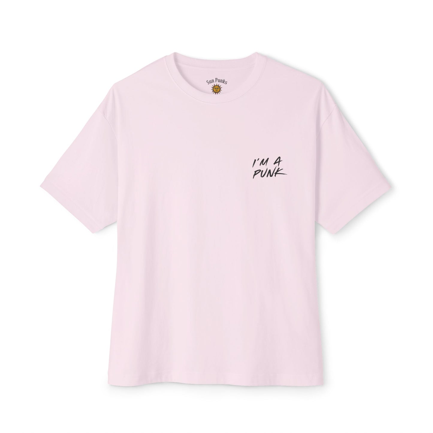 Unisex Oversized Boxy Tee - Sun Punks Summer Graphic T-Shirt