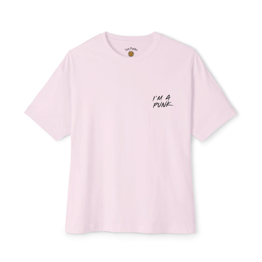 Unisex Oversized Boxy Tee - Sun Punks Summer Graphic T-Shirt