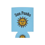 Sun Punks Simple Koozie - Blue