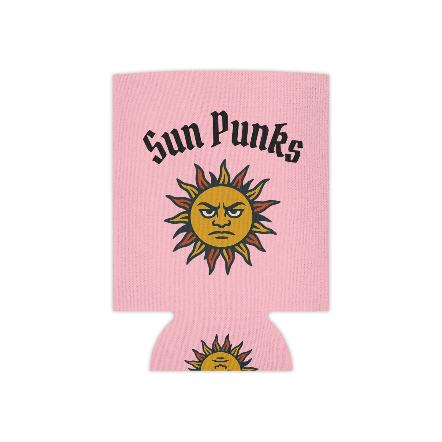 Sun Punks Simple Koozie - Pink