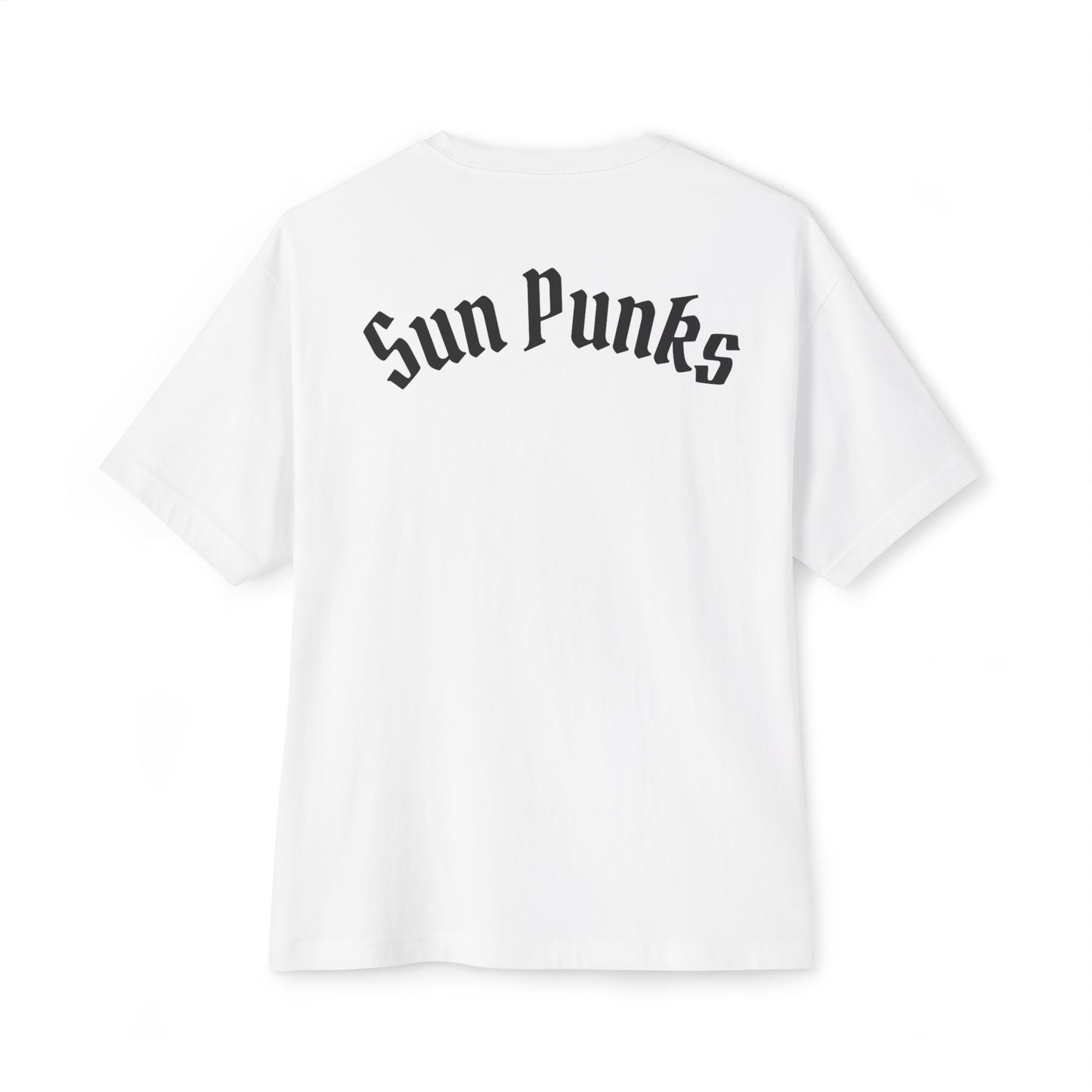 Sun Punks Oversized Boxy Tee - Boho Graphic Tee