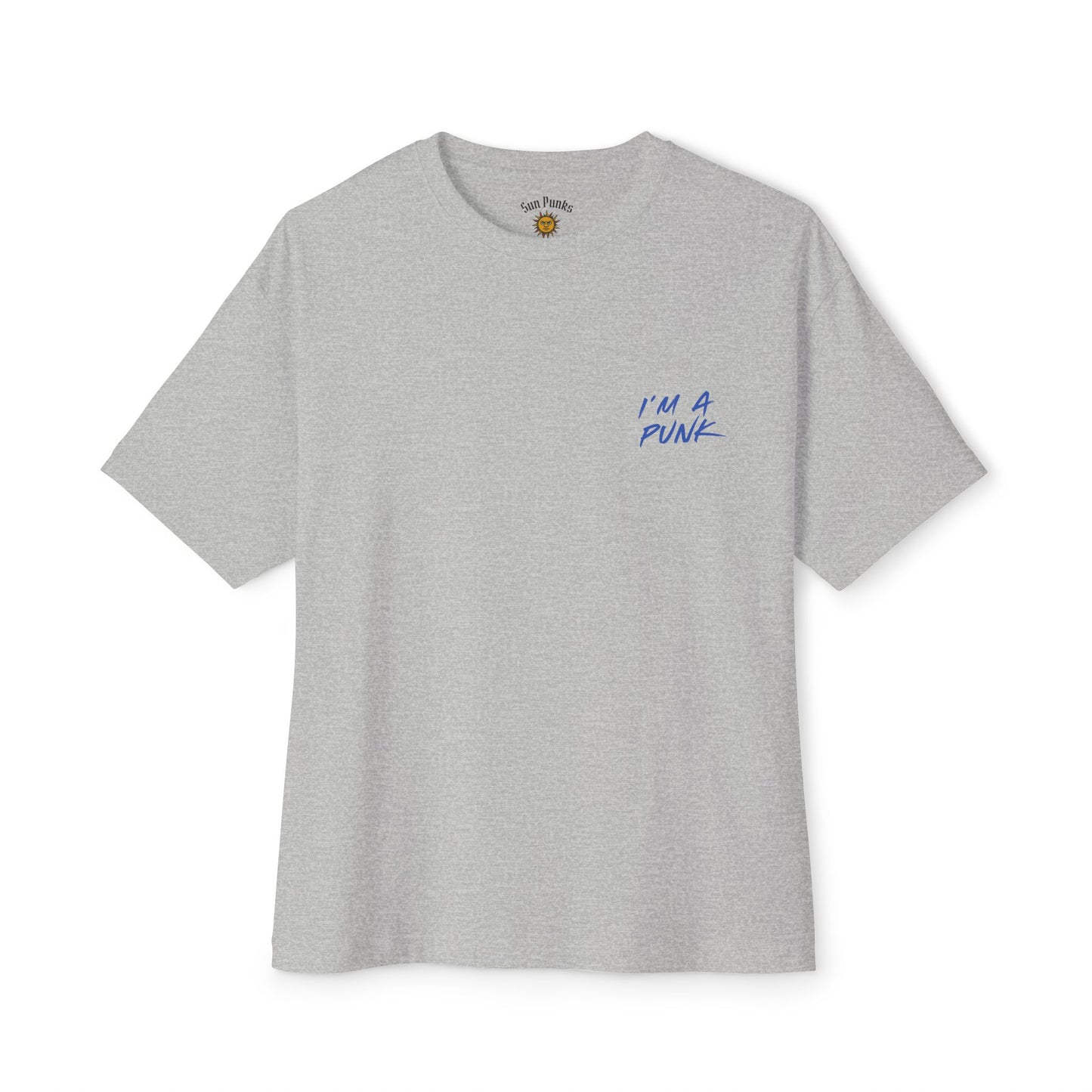 Unisex Oversized Boxy Tee - Sun Punks Summer Graphic T-Shirt