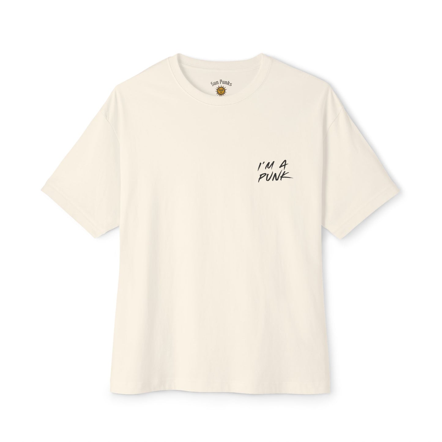 Unisex Oversized Boxy Tee - Sun Punks Summer Graphic T-Shirt