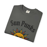 Sun Punks Unisex Oversized Boxy Tee - Relaxed Fit Graphic T-Shirt