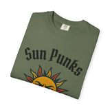 Sun Punks Unisex Oversized Boxy Tee - Relaxed Fit Graphic T-Shirt