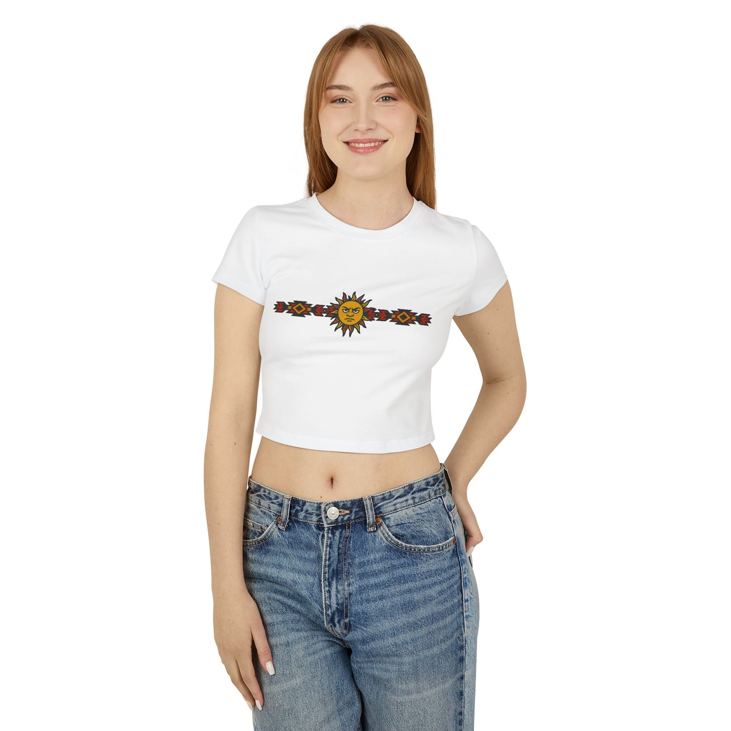 Women's Baby Tribal Stripe Tee