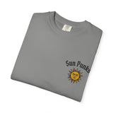 Unisex Oversized Boxy Tee - Sun Punks Surfer Skeleton Graphic T-Shirt
