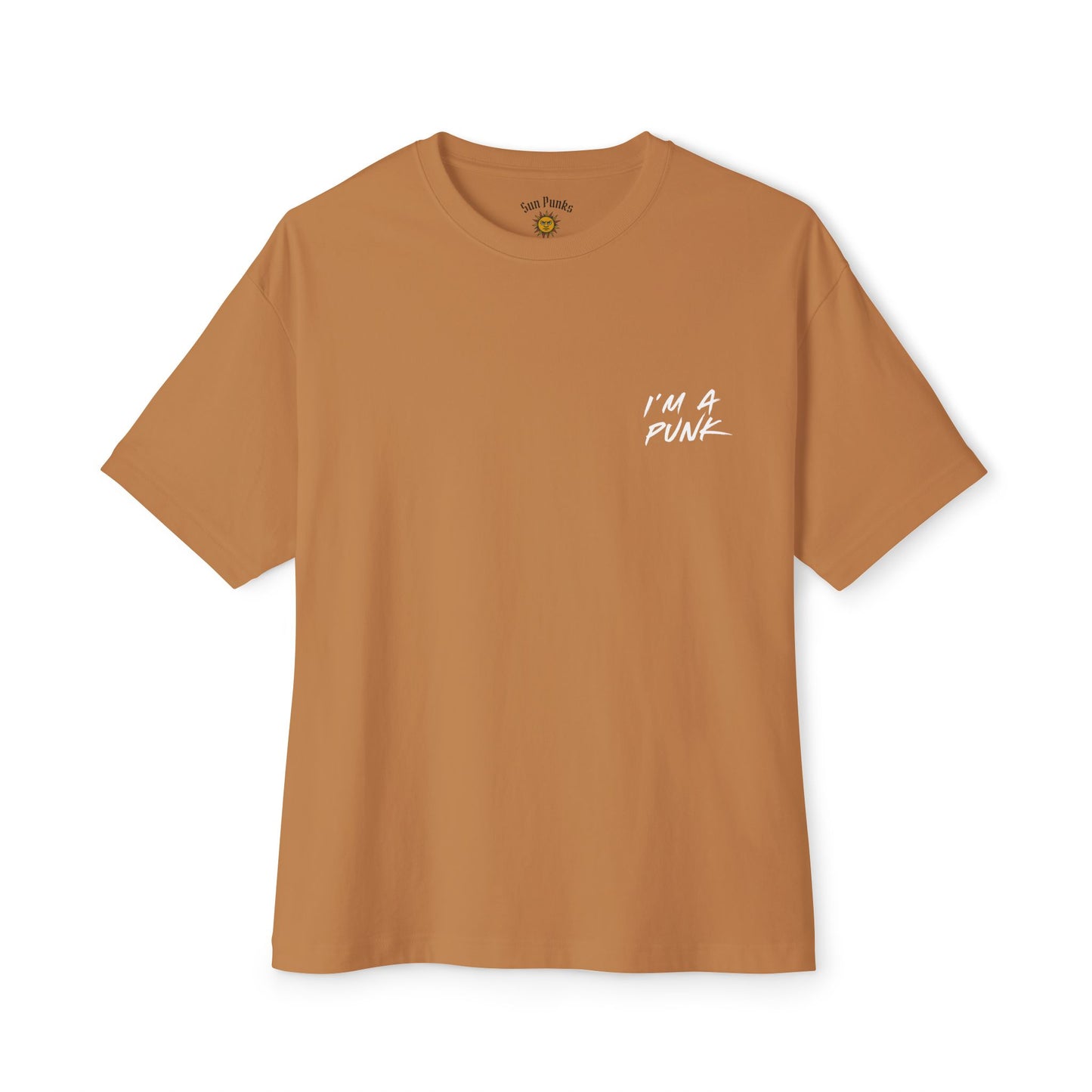 Unisex Oversized Boxy Tee - Sun Punks Summer Graphic T-Shirt