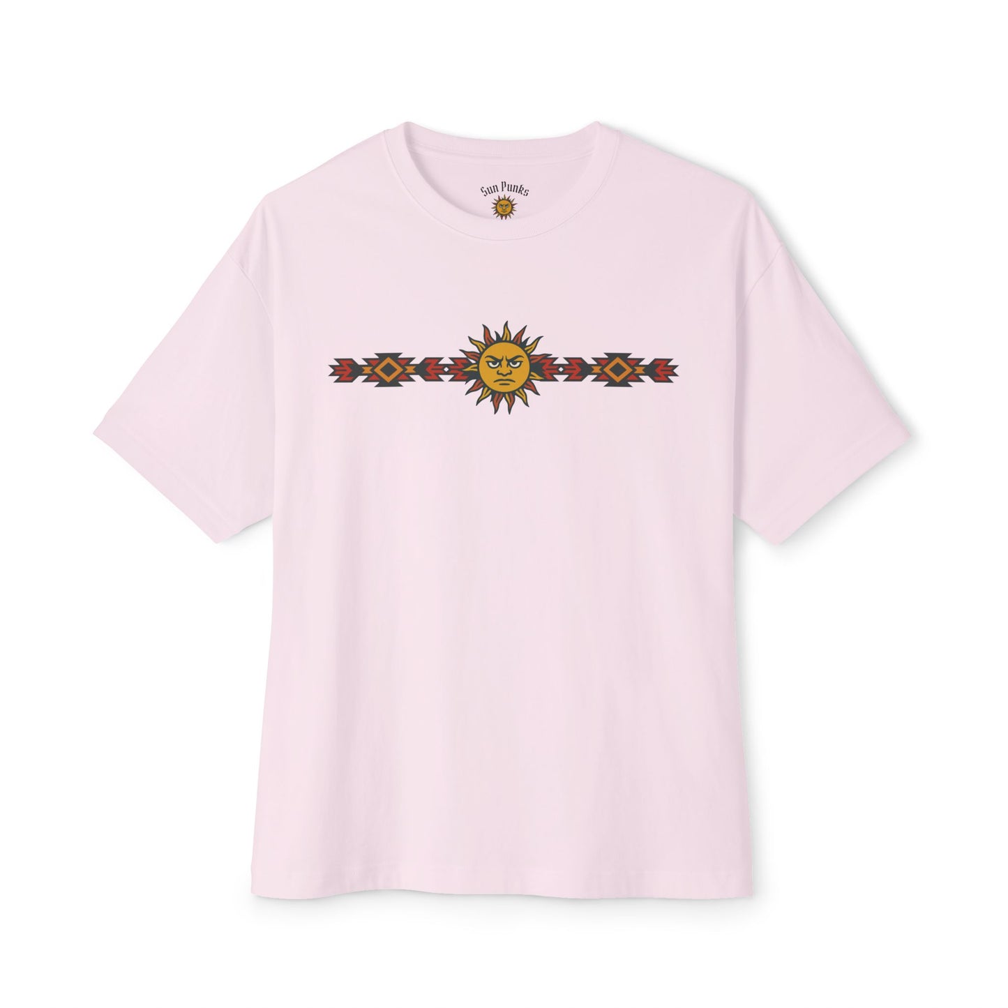 Sun Punks Oversized Boxy Tee - Boho Graphic Tee