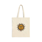 Sun Punks Cotton Canvas Tote Bag - Eco-Friendly Shopping & Beach Bag