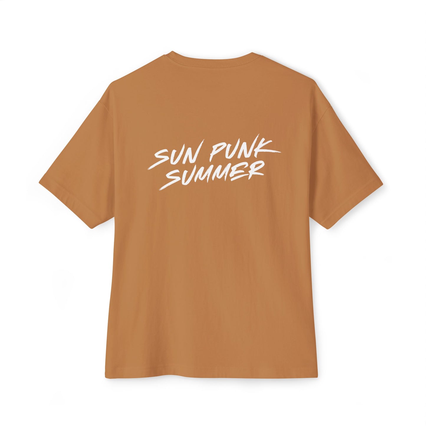 Unisex Oversized Boxy Tee - Sun Punks Summer Graphic T-Shirt