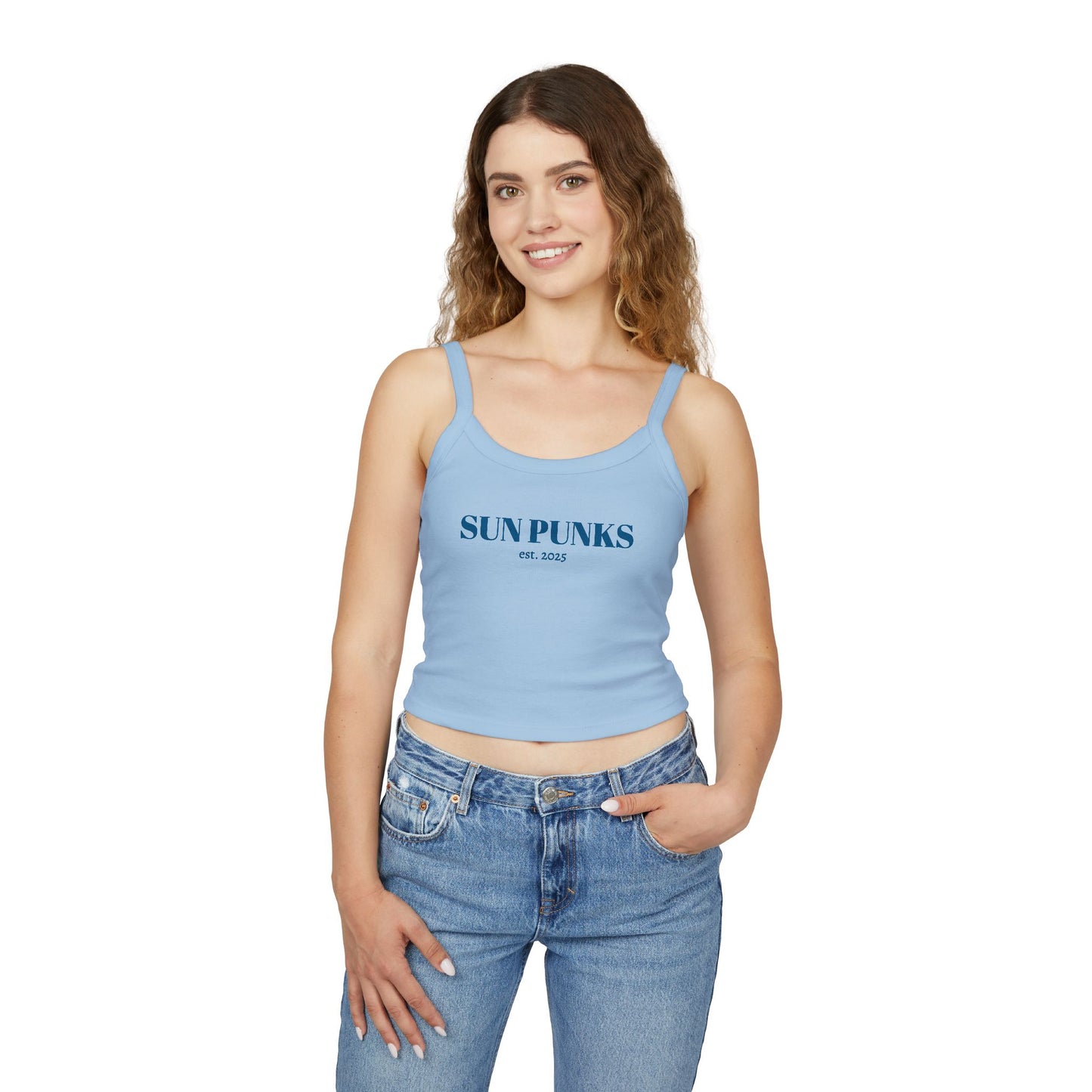 Sun Punks Women Spaghetti Strap Tank Top
