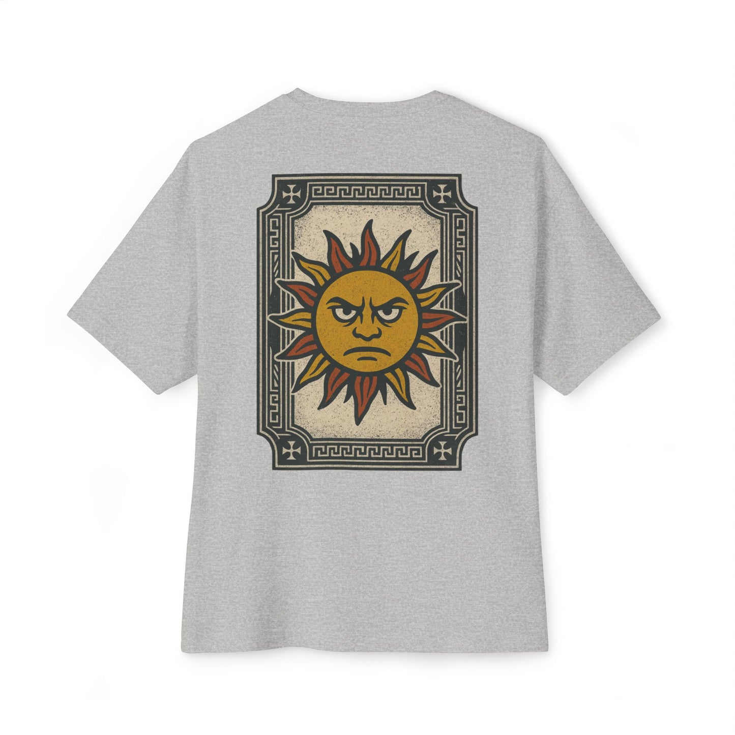 Unisex Oversized Boxy Tee - Sun Punks Graphic T-Shirt