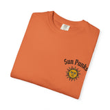Unisex Oversized Boxy Tee - Sun Punks Surfer Skeleton Graphic T-Shirt
