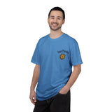 Unisex Oversized Boxy Tee - Sun Punks Surfer Skeleton Graphic T-Shirt