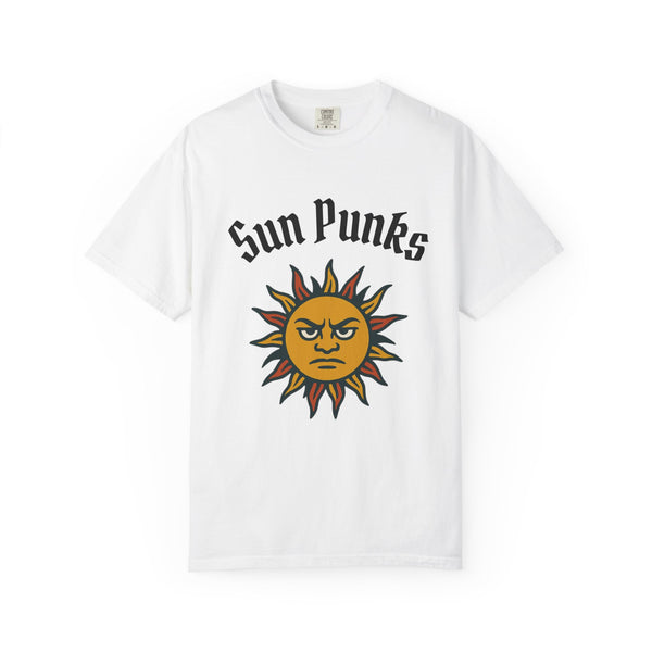 Sun Punks Unisex Oversized Boxy Tee - Relaxed Fit Graphic T-Shirt
