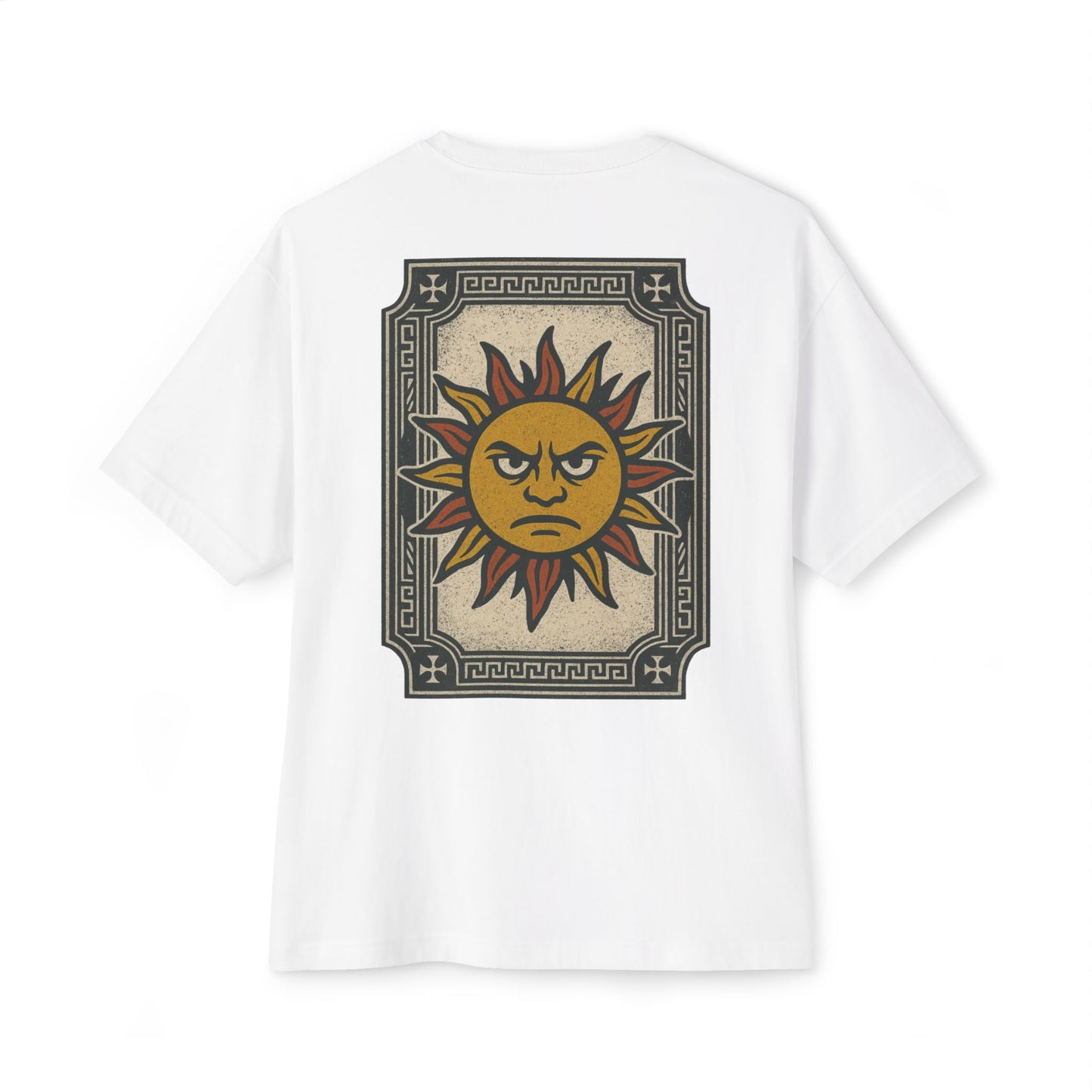Unisex Oversized Boxy Tee - Sun Punks Graphic T-Shirt