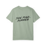Unisex Oversized Boxy Tee - Sun Punks Summer Graphic T-Shirt