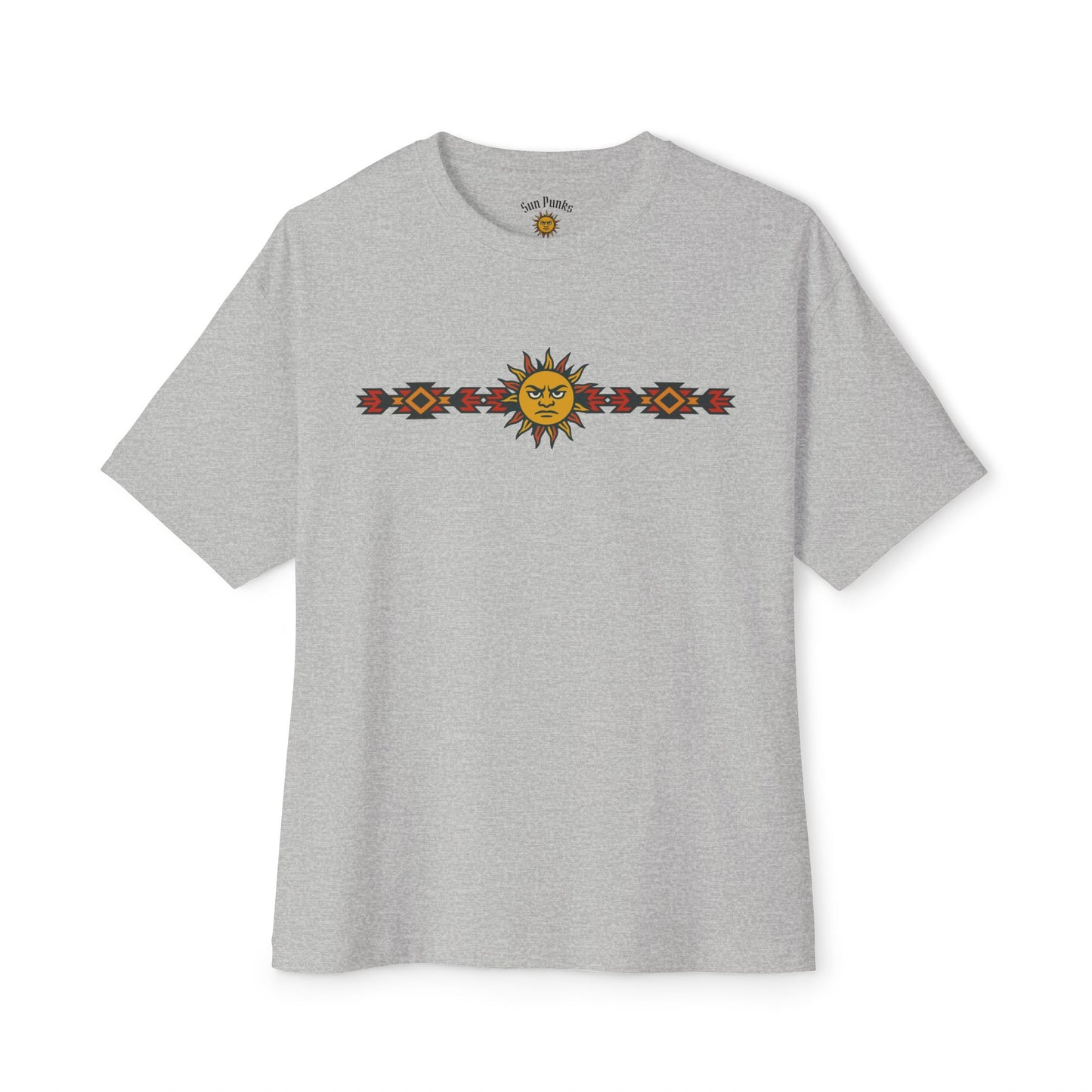 Sun Punks Oversized Boxy Tee - Boho Graphic Tee