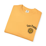 Unisex Oversized Boxy Tee - Sun Punks Surfer Skeleton Graphic T-Shirt