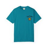 Unisex Oversized Boxy Tee - Sun Punks Surfer Skeleton Graphic T-Shirt